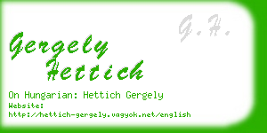 gergely hettich business card